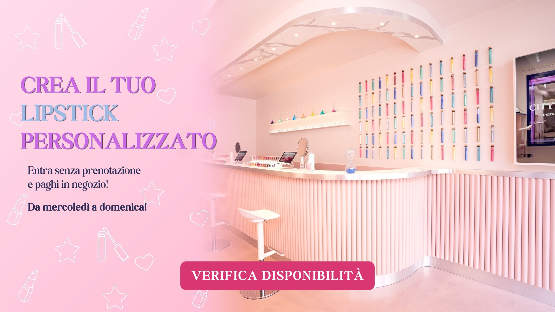 Crea il tuo lipstick su misura